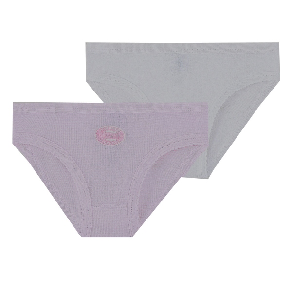 Petit Bateau Mad Slip 2er Rosa Weiss Barenstarke Kids